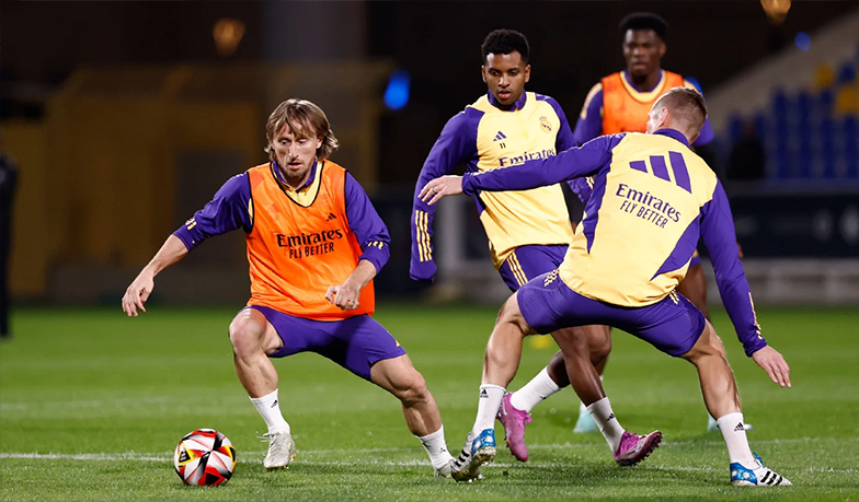Foto: Królewscy trenowali na obiektach Al-Nassr