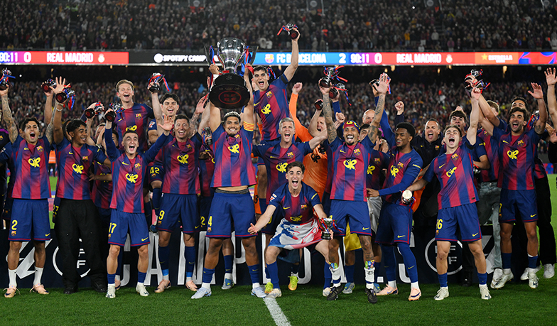 Barcelona wygrywa Klasyk i mistrzostwo Hiszpanii