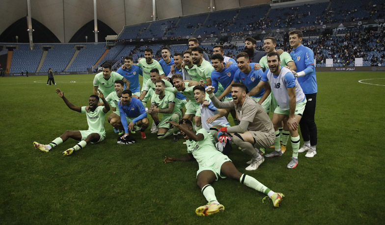 Foto: Kadra Athleticu na Superpuchar Hiszpanii