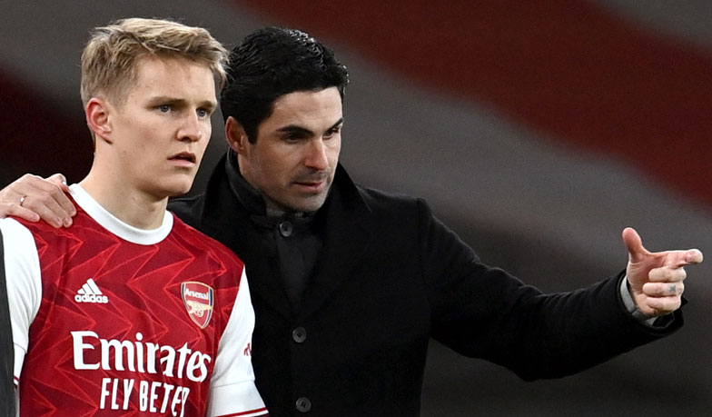 Foto: Arteta: Po sezonie zdecydujemy, co dalej z Ødegaardem