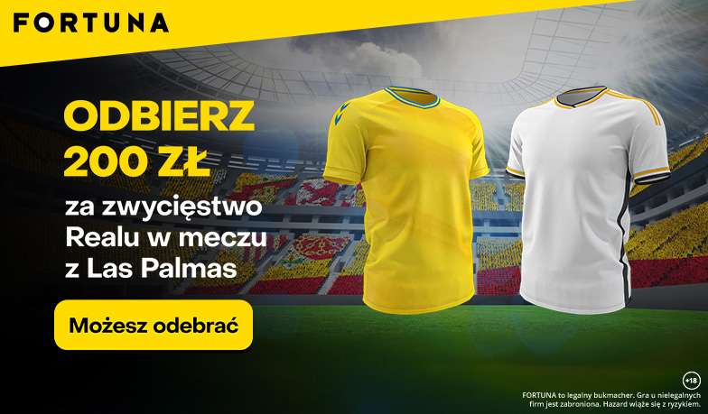 Foto: 200 zł za wygraną Realu z Las Palmas!