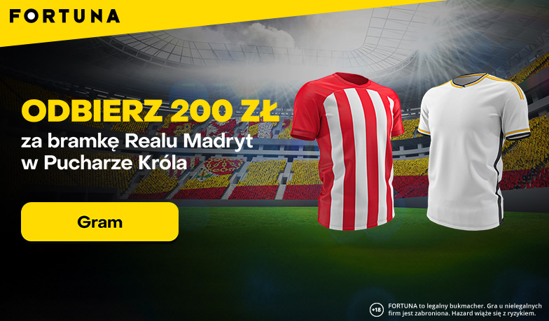 Foto: 200 zł za chociaż jedną bramkę Realu z Atlético!