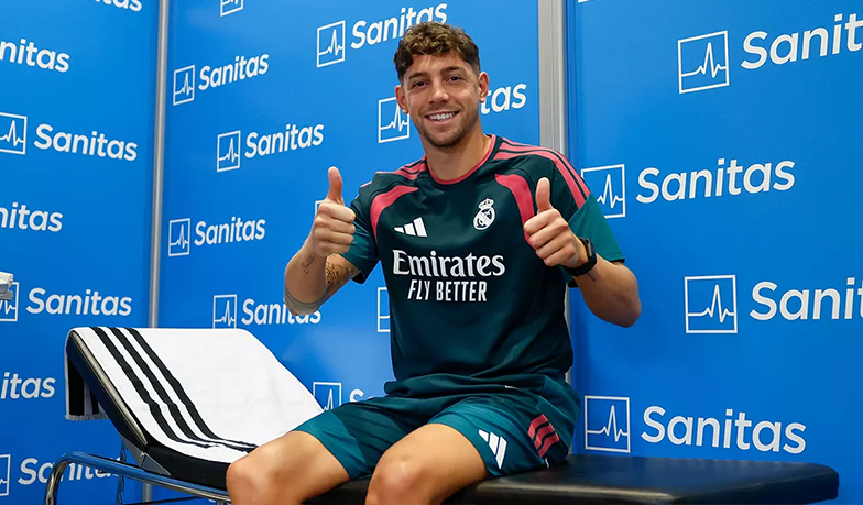 Fede Valverde zakończył urlop i rozpoczął przygotowania w Valdebebas