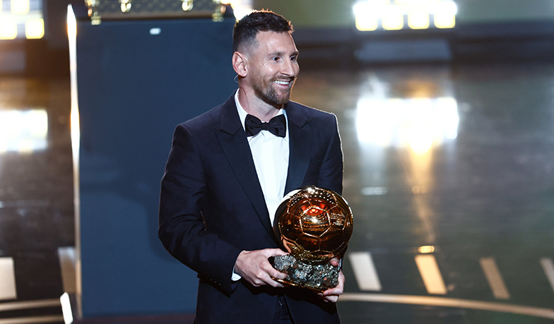 Foto: Złota Piłka dla Leo Messiego