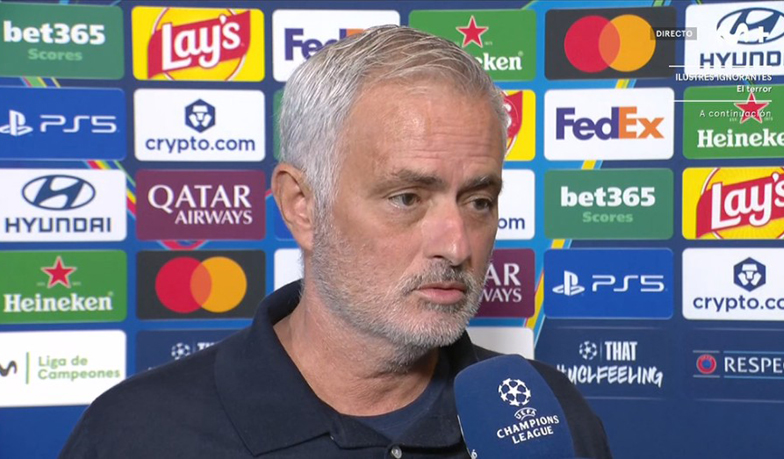 Mourinho: Zobaczymy, czy zdołamy wykorzystać ich wysoki pressing z kryciem indywidualnym