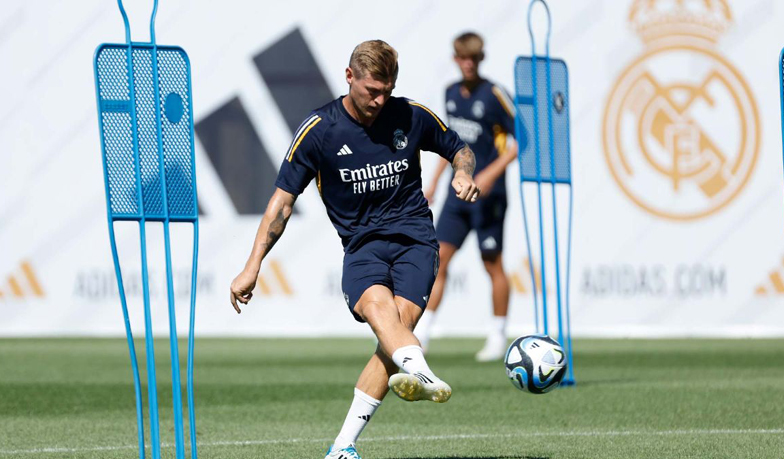 Foto: Popołudniowy trening w Valdebebas