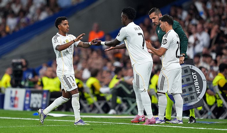 Foto: Lewa flanka między Viníciusem a Rodrygo