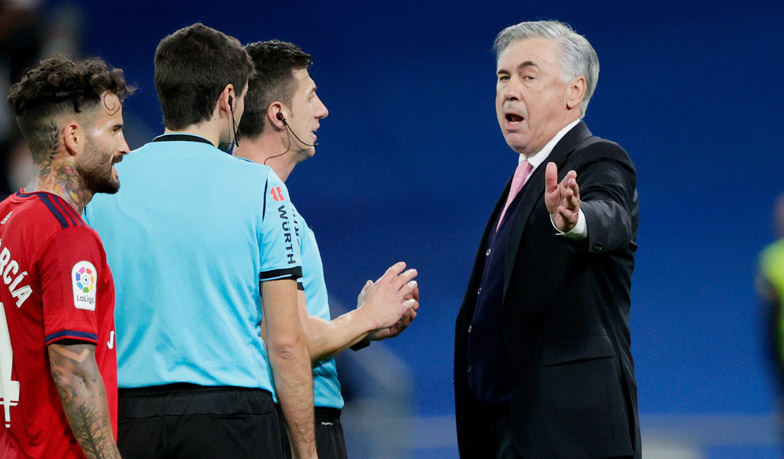 Foto: Ancelotti: Dzisiejszy futbol potrzebuje efektywnego czasu gry