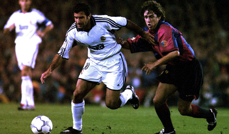 Foto: 20 lat od powrotu Figo na Camp Nou