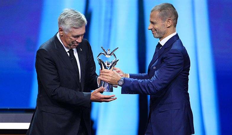 Foto: Ancelotti Trenerem Roku UEFA!