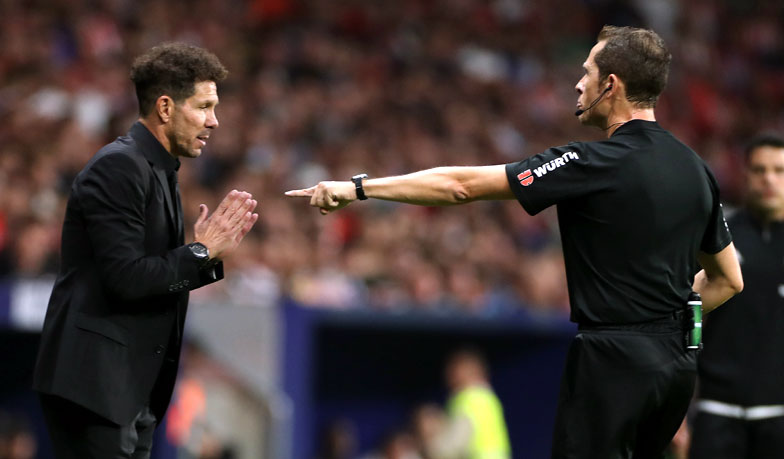 Foto: Simeone żywiołowo domagał się ukarania Sergio Ramosa