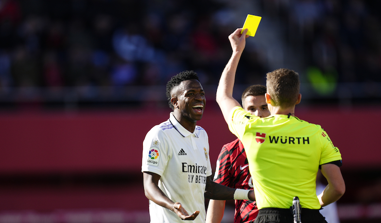 Foto: La Liga potępia rasistowskie obelgi w stronę Viníciusa na Son Moix