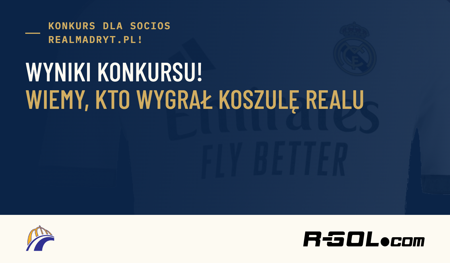 Znamy zwycięzcę koszulki od sklepu R-GOL!
