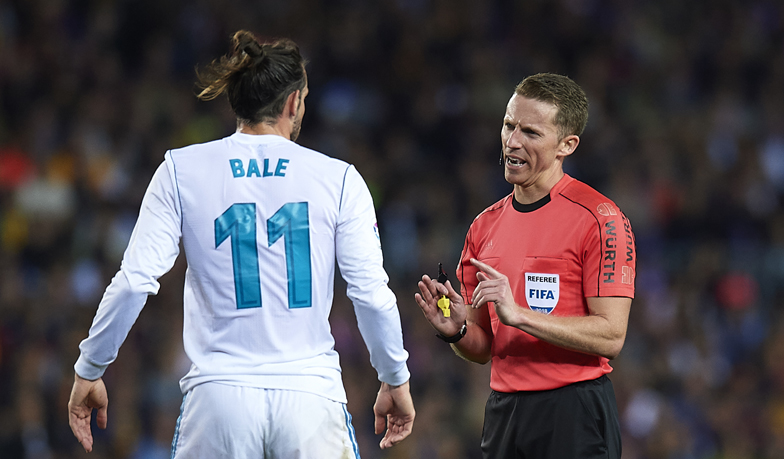 Foto: Hernández Hernández: Anulowanie gola Bale'a na Camp Nou było błędem