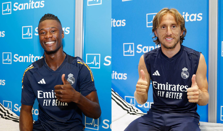 Foto: Modrić i Camavinga przeszli badania medyczne