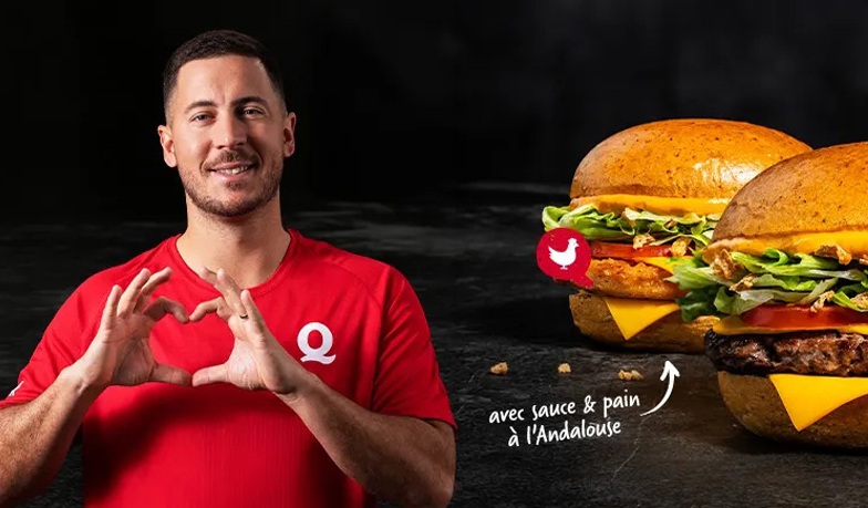 Eden Hazard w trakcie mundialu reklamuje… burgery