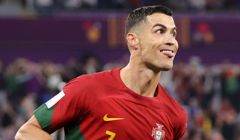 Foto: Cristiano Ronaldo pierwszym zawodnikiem z golami na 5 mundialach