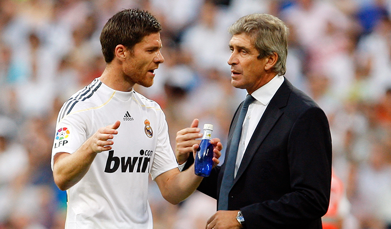 Foto: Ponowne spotkanie Pellegriniego i Xabiego Alonso