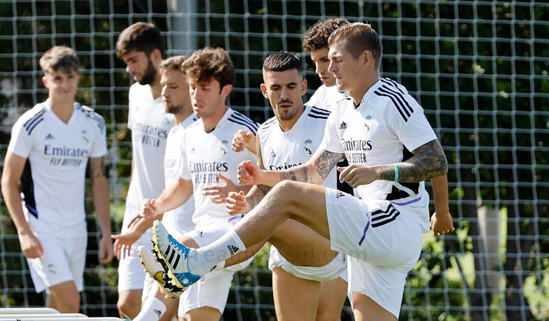 Foto: Pierwszy trening bez reprezentantów