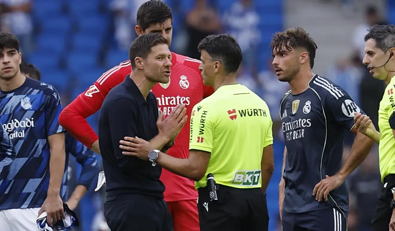 Foto: Xabi do arbitra: Sprawiacie, że mam złe myśli