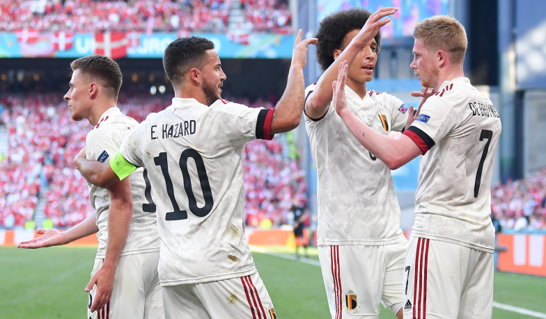 Foto: Wygrana Belgii, ważna asysta Edena Hazarda