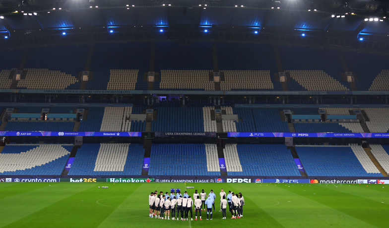 Foto: Real Madryt trenował na stadionie Manchesteru City